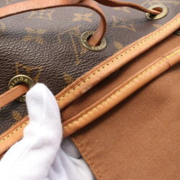 Louis Vuitton Montsouris Rucksack Leather Monogram Brown - Picture 8 of 8